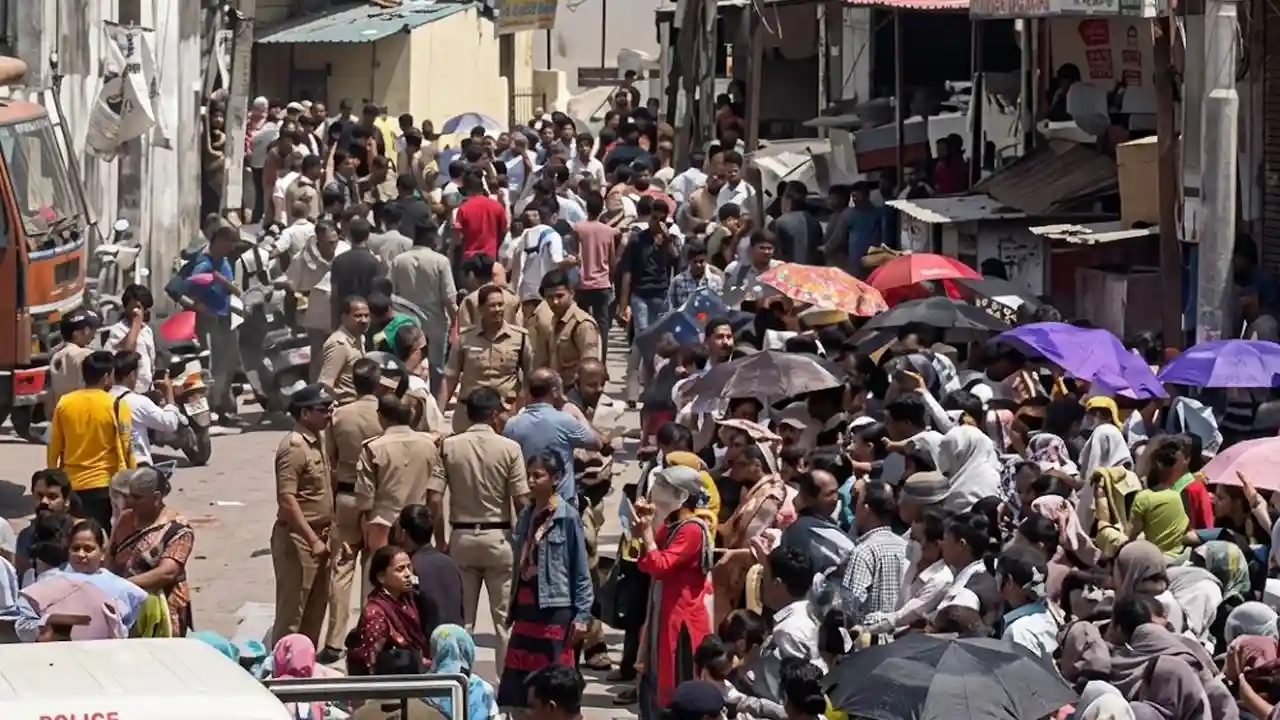 देहरादून में सेलाकुई जैसी स्थिति, भारी पुलिस बल के बीच विंडलास कंपनी में कर्मचारियों की हड़ताल