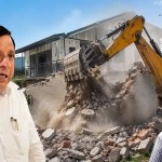 MDDA Demolition Drive : MDDA का सबसे बड़ा प्रहार! डोईवाला में 30 बीघा अवैध प्लॉटिंग पर गरजा बुलडोजर